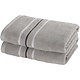 Handtuchset Empress Steel Grey (2-teilig), 50 x 100 cm, Baumwolle