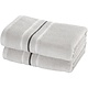 Empress Silver Towel Set (2 pcs.) 50 x 100 cm Cotton