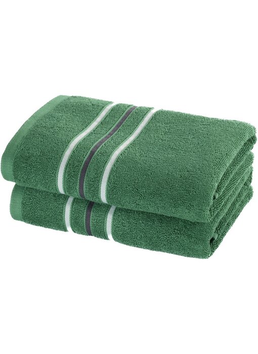 Moodit Empress Emerald Green Towel Set (2 pcs.) 50 x 100 cm Cotton