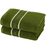 Moodit Serviettes Empress - Cactus - lot de 2 - 50 x 100 cm - Coton