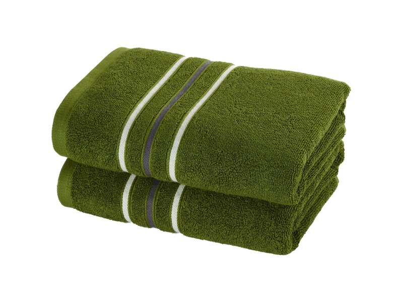 Moodit Empress Towel - Cactus - set (2 pcs.) - 50 x 100 cm - Cotton