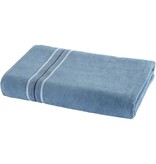 Moodit Serviette de bain Empress - Bleu pierre - 100 x 150 cm - Coton