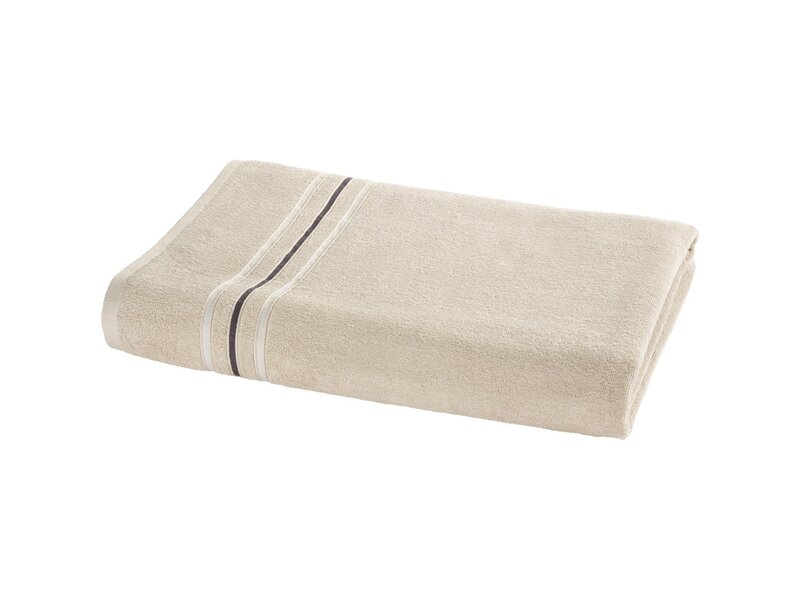 Moodit Serviette de bain Empress - Sable - 100 x 150 cm - Coton