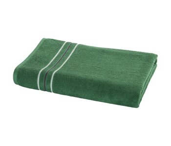 Moodit Serviette de bain Empress vert émeraude 100 x 150 cm en coton