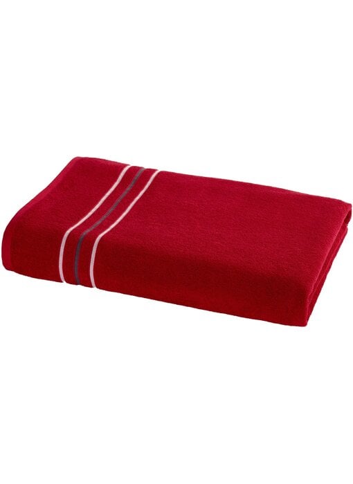 Moodit Serviette de bain Impératrice Rouge Foncé 100 x 150 cm Coton