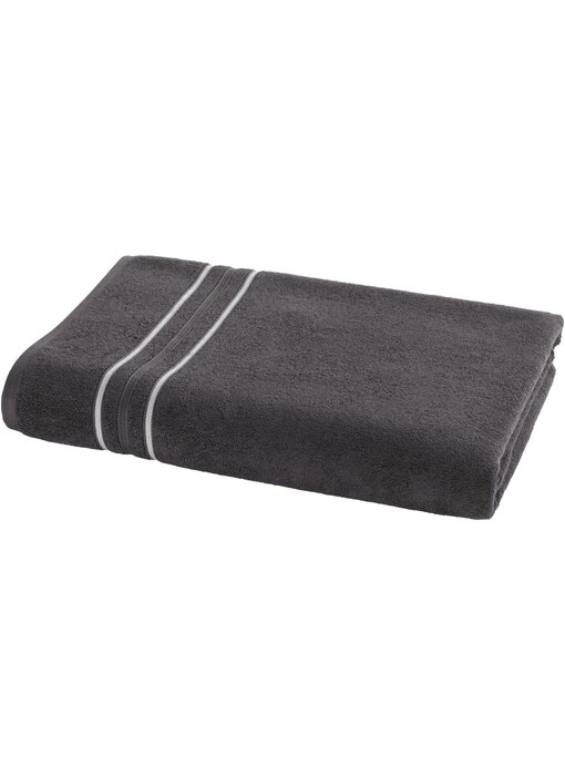 Moodit Serviette de bain gris foncé 100 x 150 cm, coton