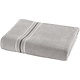 Badetuch Empress Stahlgrau 100 x 150 cm Baumwolle