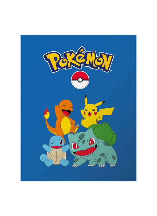 Pokémon Plaid Polaire Team Battle 110x140cm