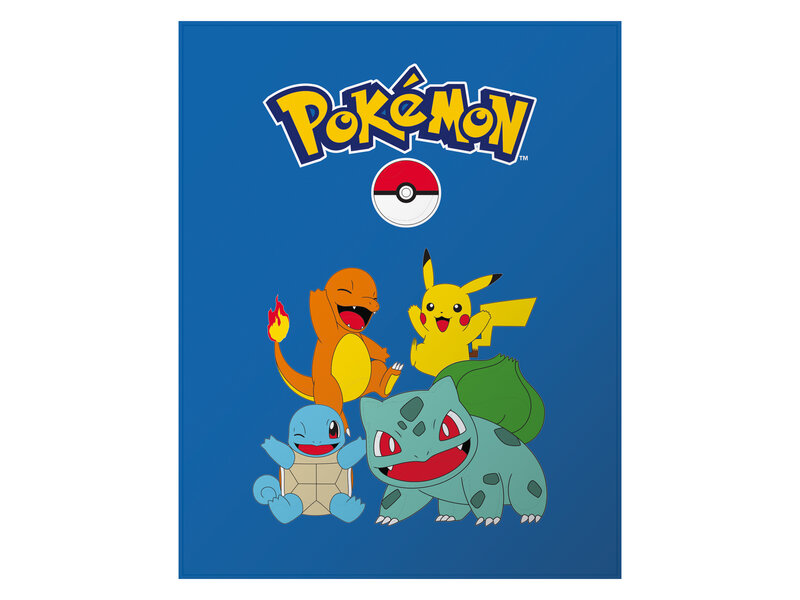 Pokémon Plaid Polaire Team Battle 110x140cm