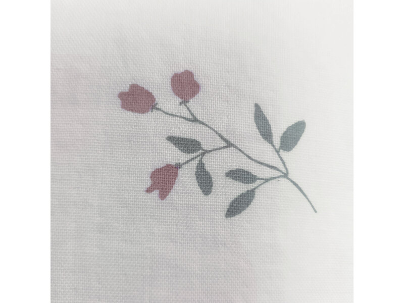 Matt & Rose Matt & Rose - Housse de couette - Motif floral - 200x200 + (2) 65x65 Coton