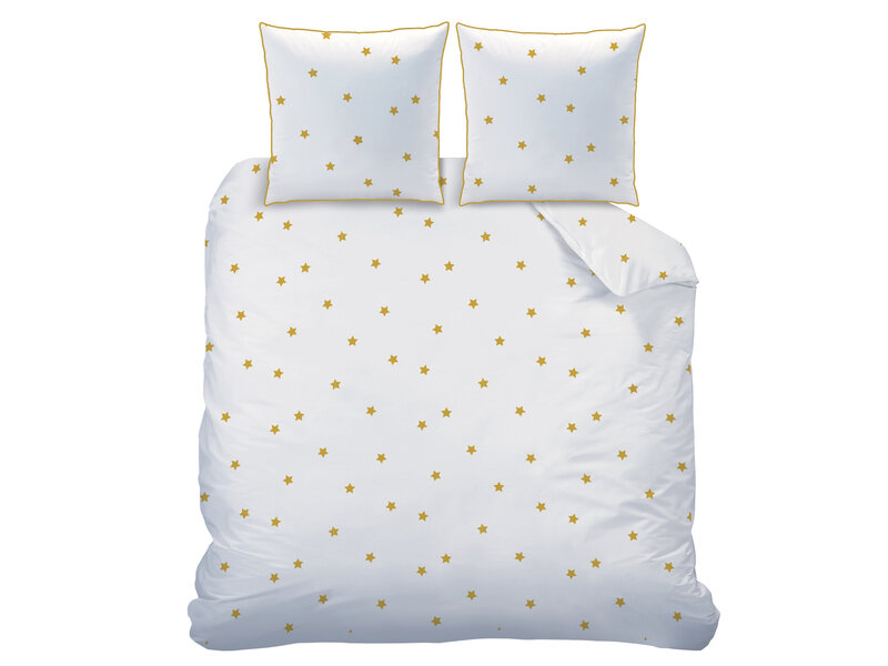 Matt & Rose Matt & Rose Bettbezug – Sternennacht Zimt – 200 x 200 + (2) 65 x 65 Baumwolle