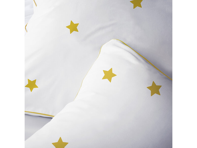 Matt & Rose Matt & Rose Bettbezug – Sternennacht Zimt – 240 x 220 + (2 x) 65 x 65 cm Baumwolle