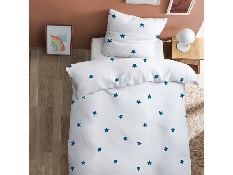 Matt & Rose Housse de couette Matt & Rose - Nuit étoilée - 140x200 + 65x65 Coton