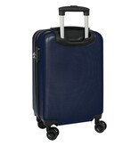FC Barcelona Kabinenwagen 20" - 55 x 34,5 x 20 cm - ABS-Hartschalenkoffer