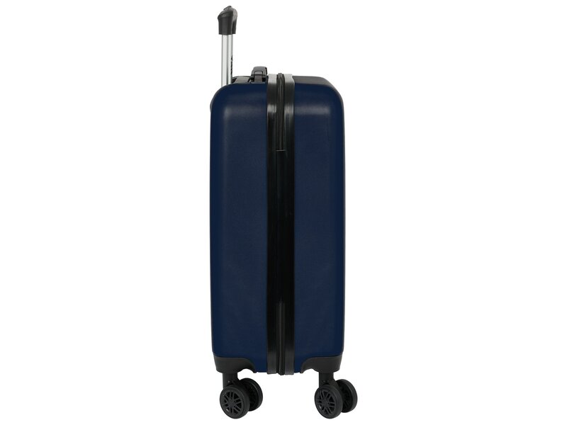 FC Barcelona Kabinenwagen 20" - 55 x 34,5 x 20 cm - ABS-Hartschalenkoffer