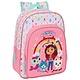 Sac à dos pour enfant en bas âge, arc-en-ciel, 34 x 26 x 11 cm, polyester