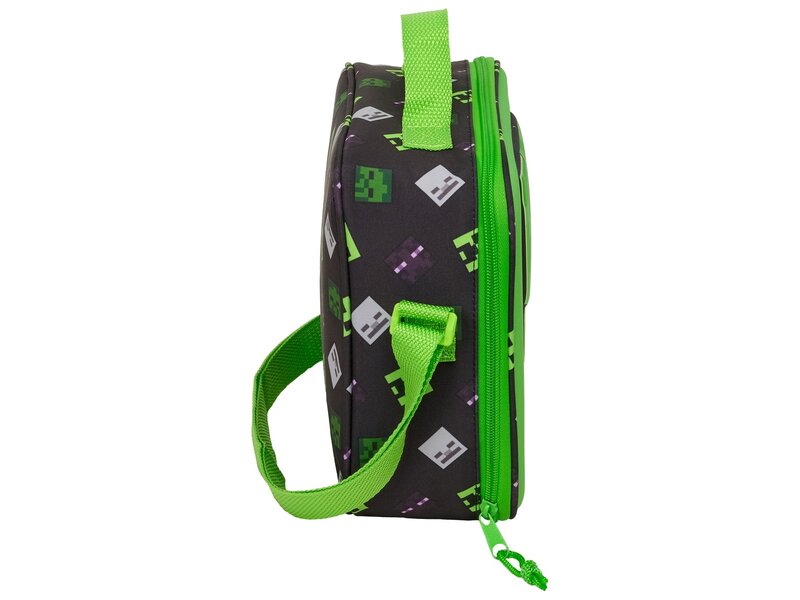 Minecraft Kühltasche/Lunchtasche – 25 x 19,5 x 9 cm – Polyester