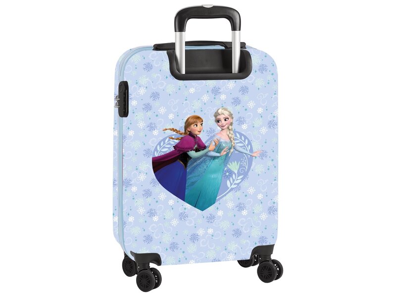 Disney Frozen Valise cabine 20" - 55 x 34,5 x 20 cm - Étui rigide en ABS