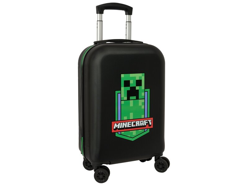 Minecraft Cabin Trolley 20"- 55 x 34,5 x 20 cm - ABS Hardcase