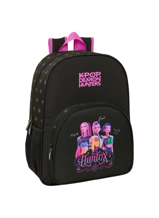 KPop Rugzak Demon Hunters Negra 42 x 33 x 14 cm Polyester
