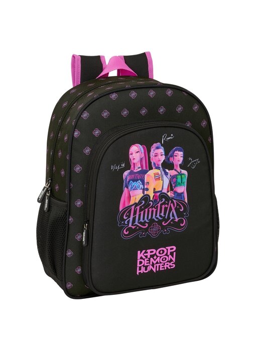 KPop Rucksack Demon Hunters Negra 38 x 32 x 12 cm Polyester