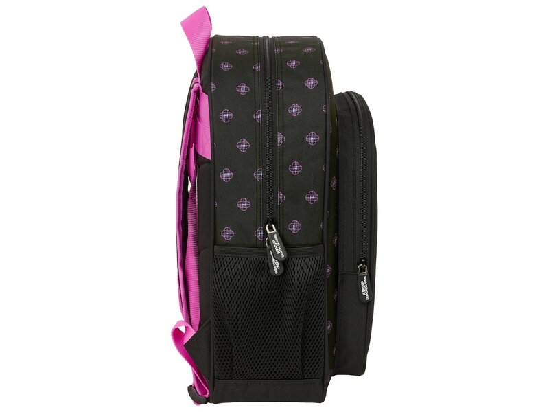 KPop Backpack Demon Hunters Negra - 38 x 32 x 12 cm - Polyester