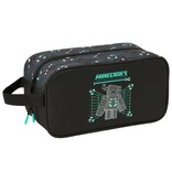 Minecraft Trousse à chaussures/de toilette - 29 x 15 x 14 cm - Polyester