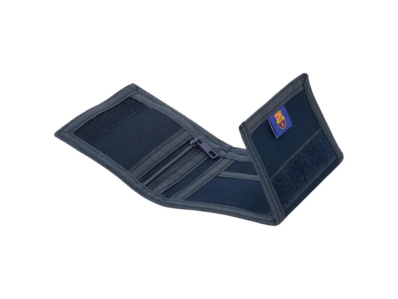 FC Barcelona Portefeuille - 12,5 x 9,5 cm - Polyester