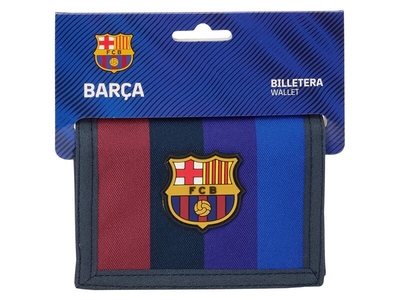 FC Barcelona Portemonnee - 12.5 x 9.5 cm - Polyester