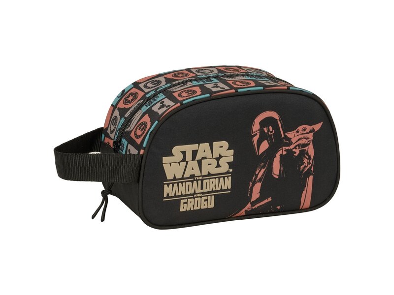 Star Wars Toilettas - Mandalorian - 26 x 16 x 9 cm - Polyester