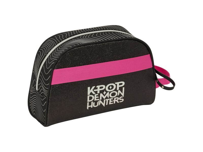 KPop Trousse de toilette - Énergie des Chasseurs de Démons - 28 x 18 x 10 cm - Polyester