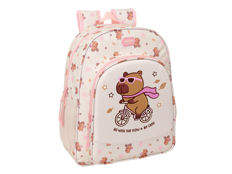 Safta Sac à dos Capybara - 38 x 32 x 12 cm - Polyester