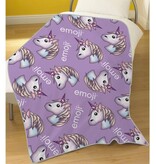 Emoji Unicorn Couverture polaire Sweet - 100 x 150 cm - Polyester