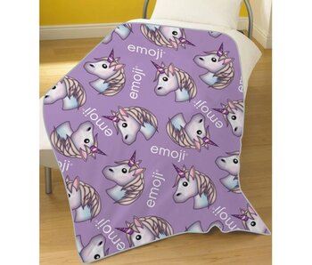 Emoji Couverture polaire Sweet 100 x 150 cm Polyester