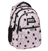 BackUP BackUP Rugzak Sweet Kittens - 39 x 26 x 20 cm - Roze