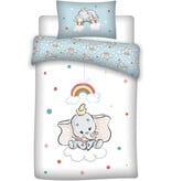 Disney Dumbo Housse de couette bébé - 100 x 140 + 40 x 60 cm - Coton
