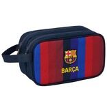 FC Barcelona toiletry bag 26cm - blue red polyester