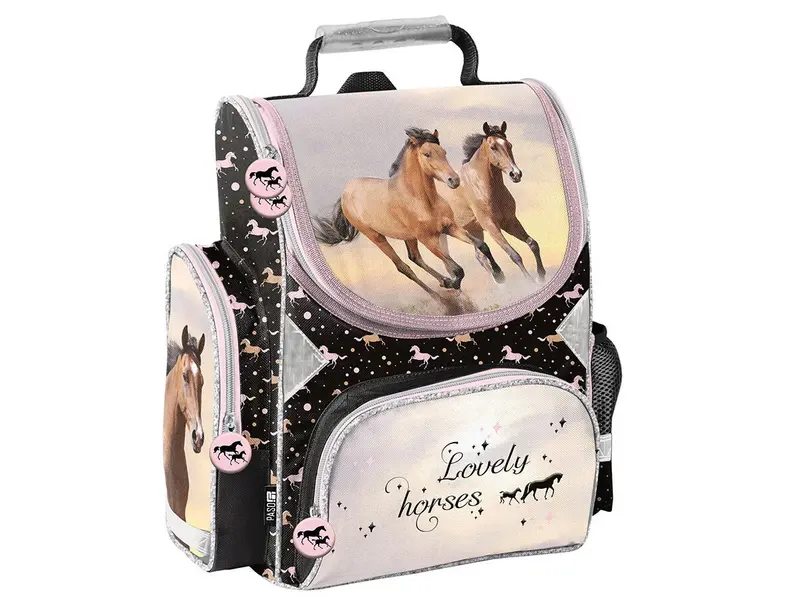 PASO PASO - Ergo bag paarden 36cm polyester