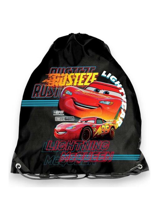 Disney Cars Gym bag 38x34cm polyester black