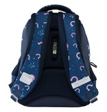 PASO PASO - Rugzak paarden 38cm - polyester - blauw