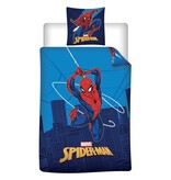 SpiderMan dekbedovertrek 140x200cm/65x65cm polyester/katoen - eenpersoons 140x200cm