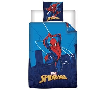 SpiderMan dekbedovertrek 140x200cm polyester/katoen