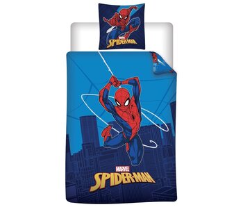 SpiderMan Housse de couette 140x200cm polyester/coton