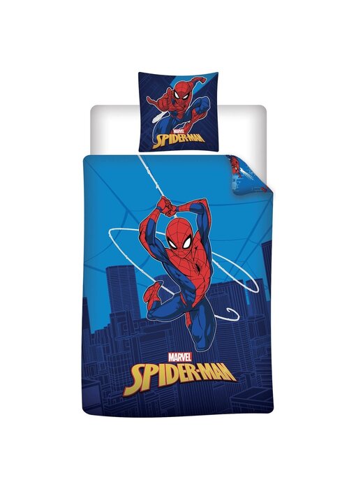 SpiderMan Housse de couette 140x200cm polyester/coton