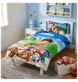 PAW Patrol dekbedovertrek 140x200cm / 65x65cm - Polycotton - kinderen