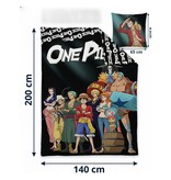 One Piece dekbedovertrek 140x200/65x65cm - Polycotton