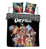 One Piece dekbedovertrek 240x220cm/65x65cm - Polycotton
