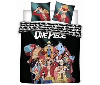 One Piece dekbedovertrek 240x220cm Polycotton