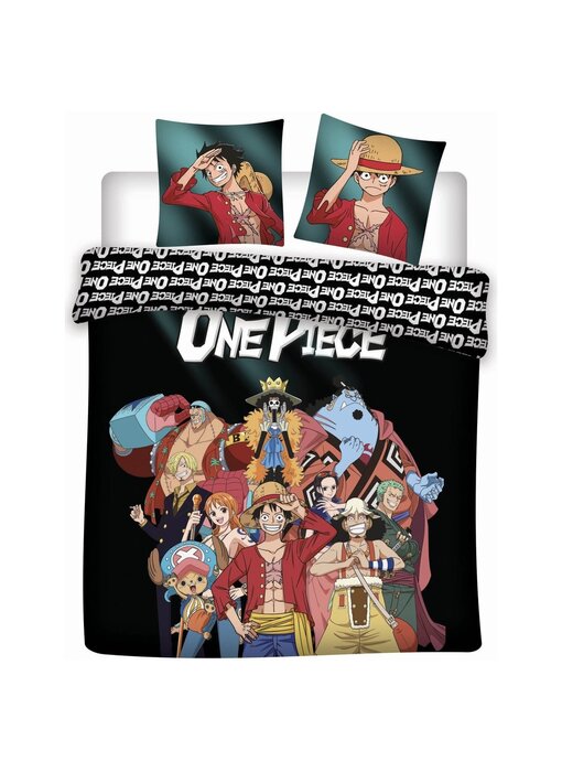 One Piece dekbedovertrek 240x220cm Polycotton