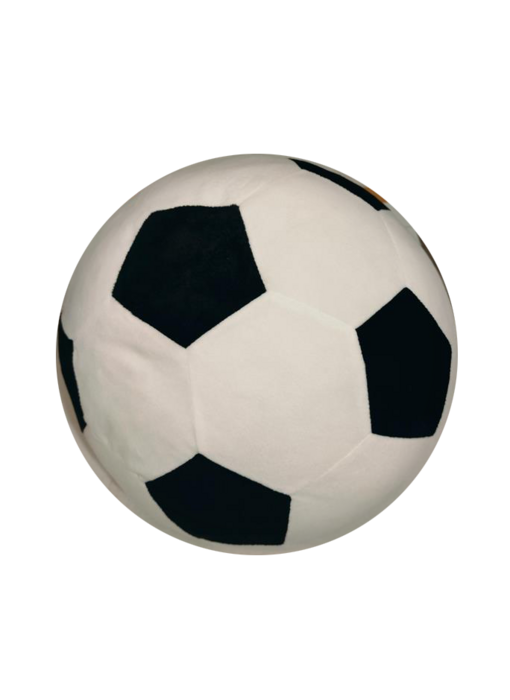 Jerry Fabrics Sierkussen 3D Voetbal ca. 30 cm Polyester